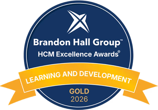 Brandon Hall Group HCM Excellence Awards — Learning and Development Gold, 2026
