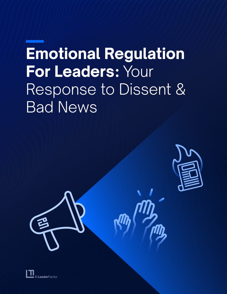 Emotional regulation for leaders: your 6-step guide cover