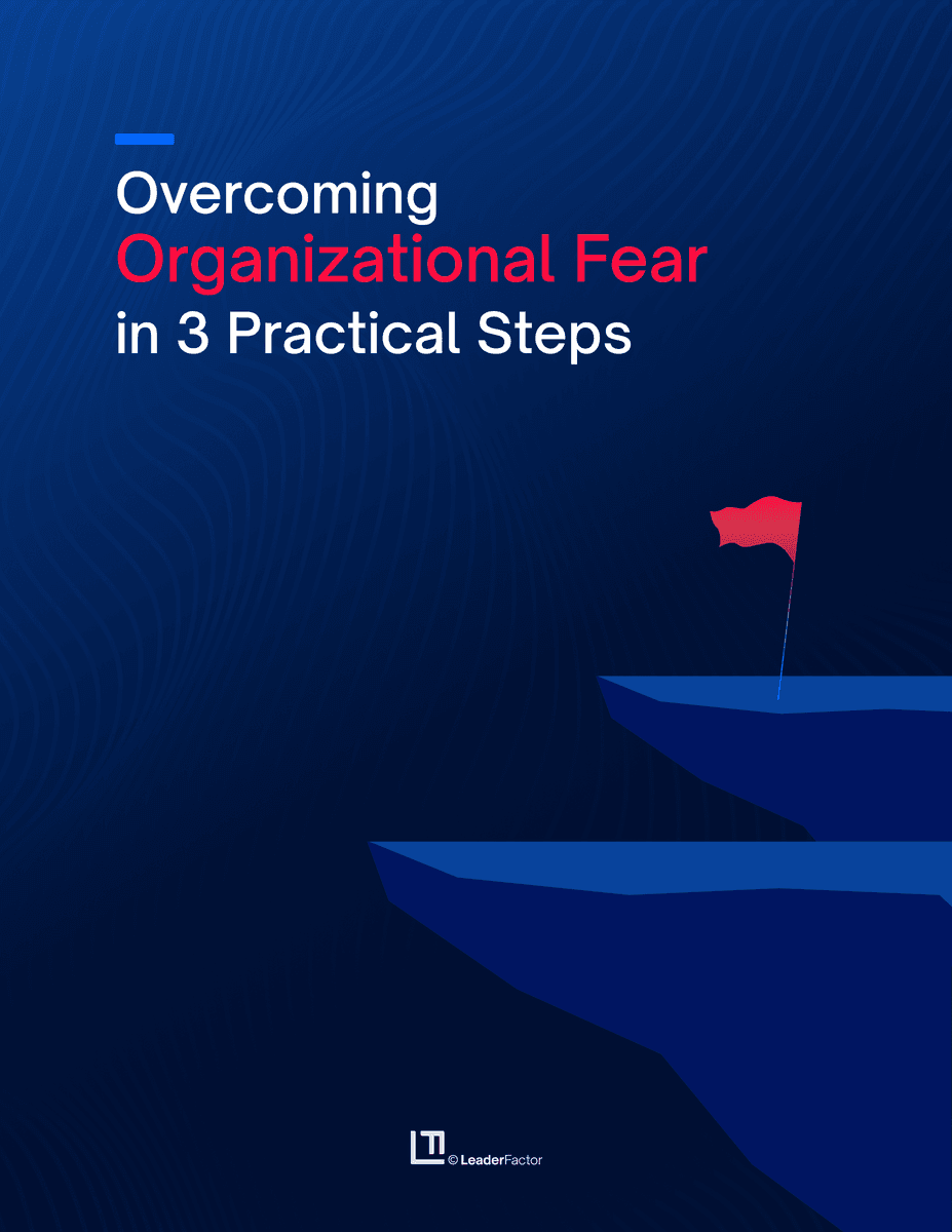 Overcoming organizational fear in 3 practical steps cover