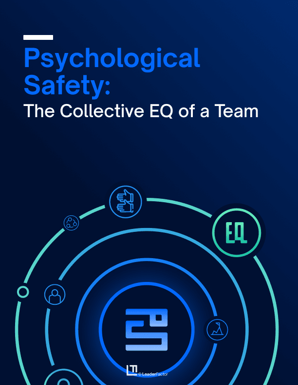 Psychological safety: the collective EQ of a team cover