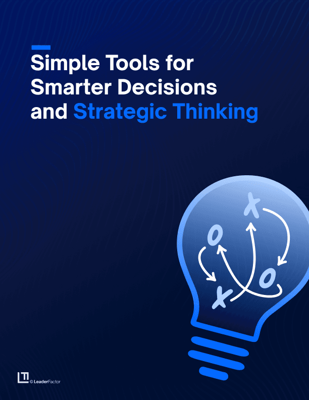 Simple tools for smarter decisions and strategic thinking cover