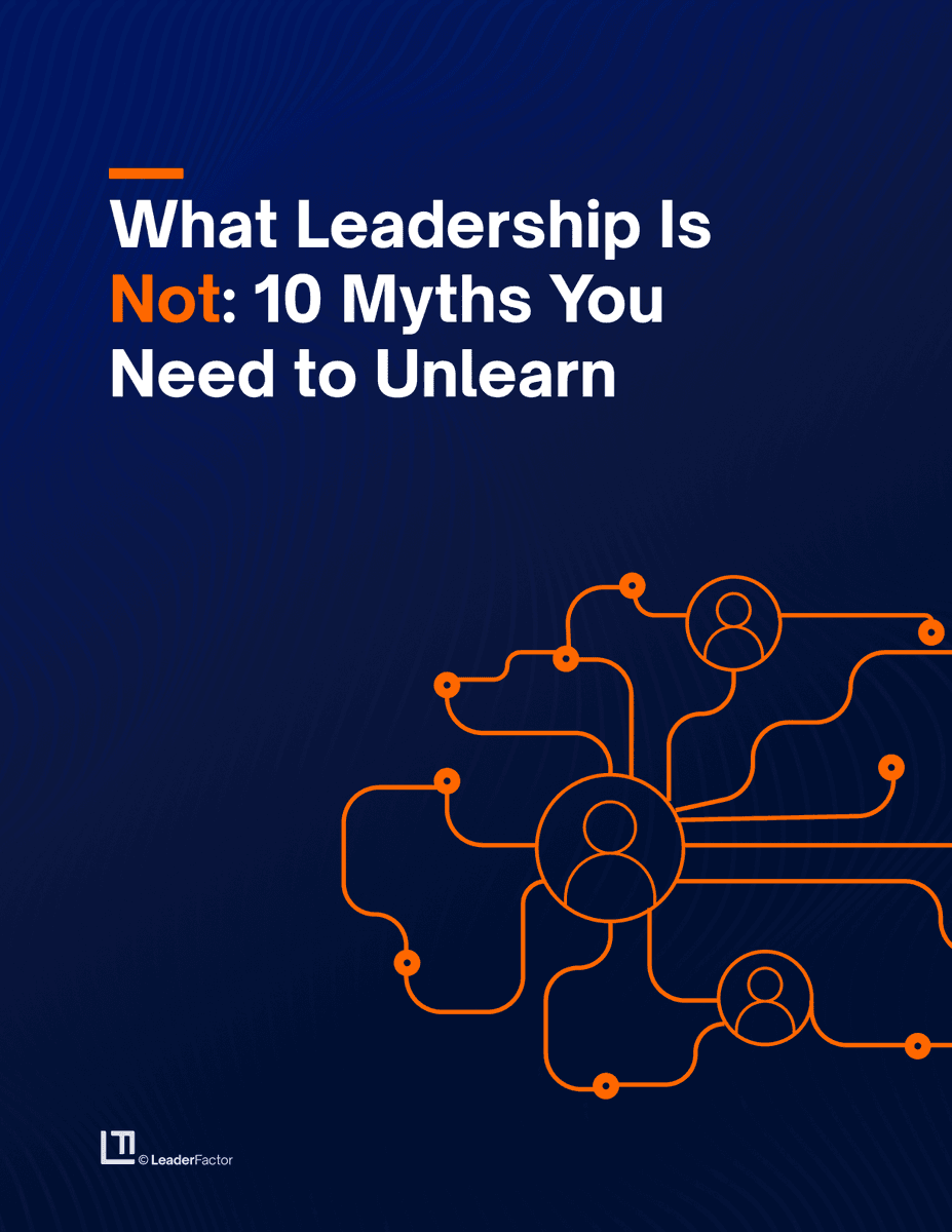 What leadership is not: 10 myths you need to unlearn cover