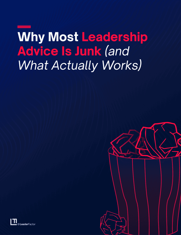 Why Most Leadership Advice Is Junk (and What Actually Works) cover